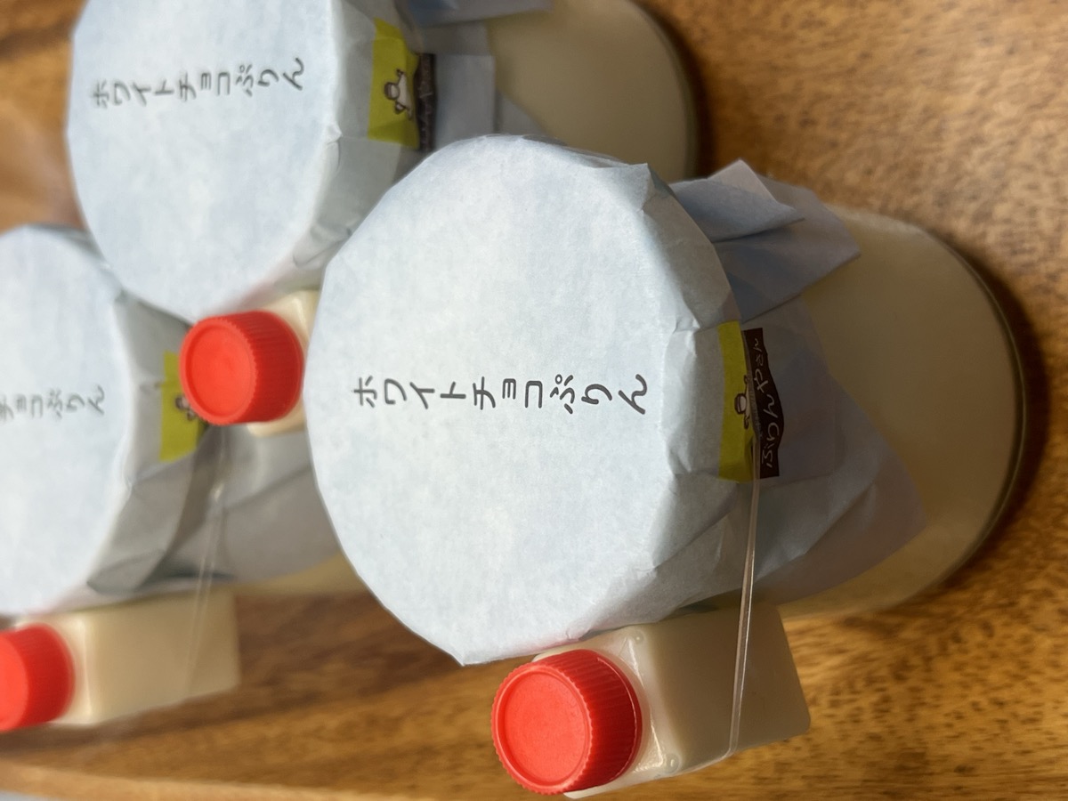 ホワイトチョコぷりん